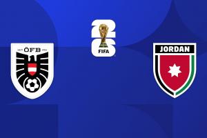 世界杯-奥地利vs约旦首发：阿拉巴领衔，莱默尔、萨比策出战