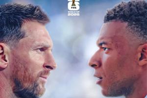 FIFA官方晒照发问：梅西、姆巴佩本届世界杯后，谁会登顶射手榜？