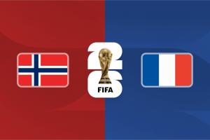 世界杯-挪威vs法国首发：姆巴佩先发哈兰德替补！登贝莱出战